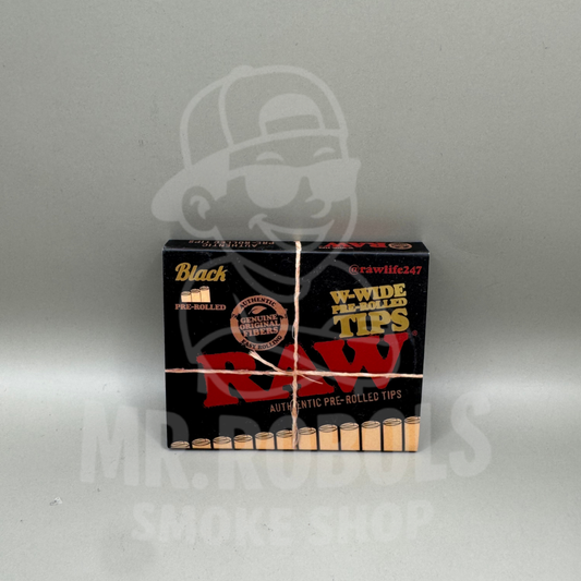 Filtros Raw Pre-Rolado Black