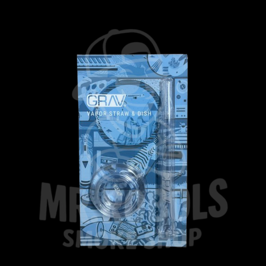 Grav Quartz Straw w/ dab dish